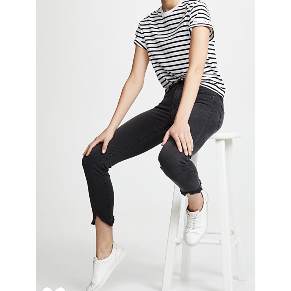 FRAME Le Skinny De Jeanne Crop Jeans Sz 27